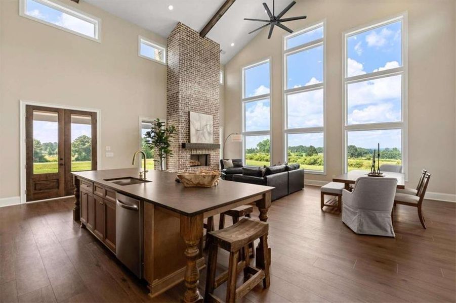 Furnished interior view inside a new home in , Roopville (Image 51).
