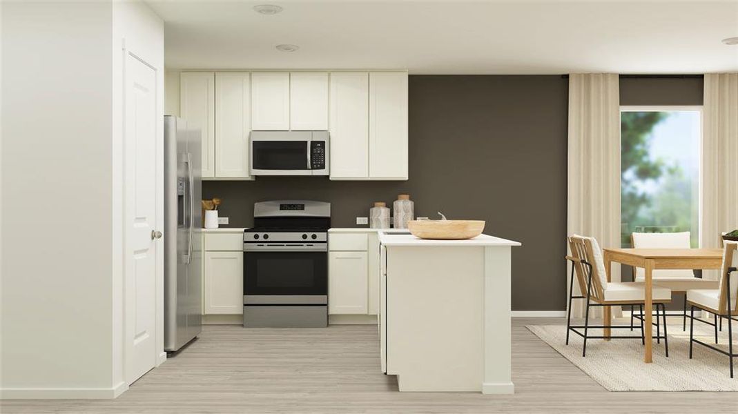 Furnished interior view inside a new home in McKenzie Trails, Balch Springs (Image 14).