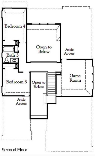 2nd Floorplan - Representative Photo