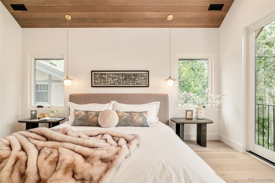 Furnished interior view inside a new home in , Denver (Image 34).