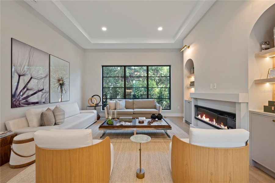 Furnished interior view inside a new home in , Winter Park (Image 17).