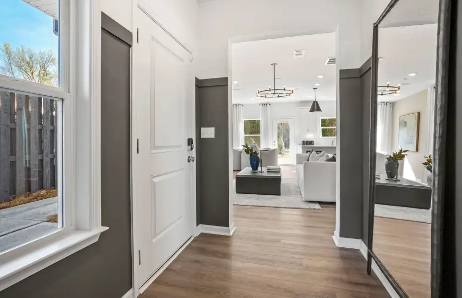 Furnished interior view inside a new home in Mallard Park, Charlotte (Image 37).