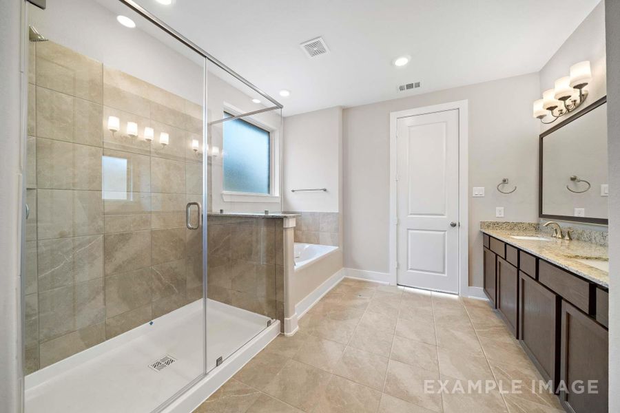 Furnished interior view inside a new home in Lago Mar, Texas City (Image 7).