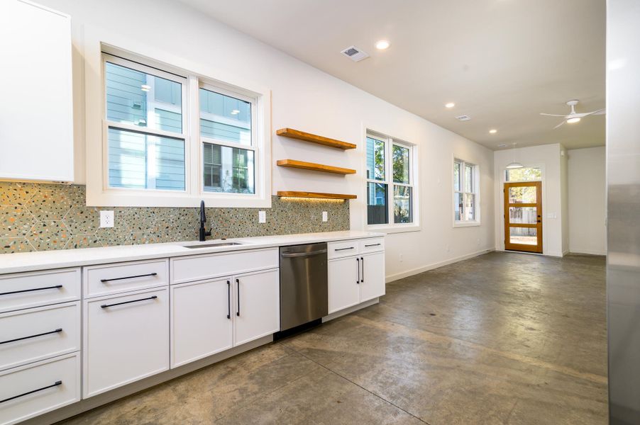 Furnished interior view inside a new home in , Charleston (Image 6). Furnished interior view inside a new home in , Charleston (Image 6).