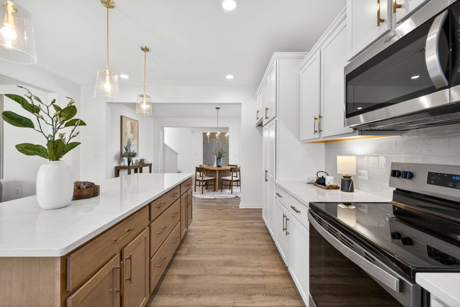 Furnished interior view inside a new home in Nathans Ridge, Lillington (Image 6).