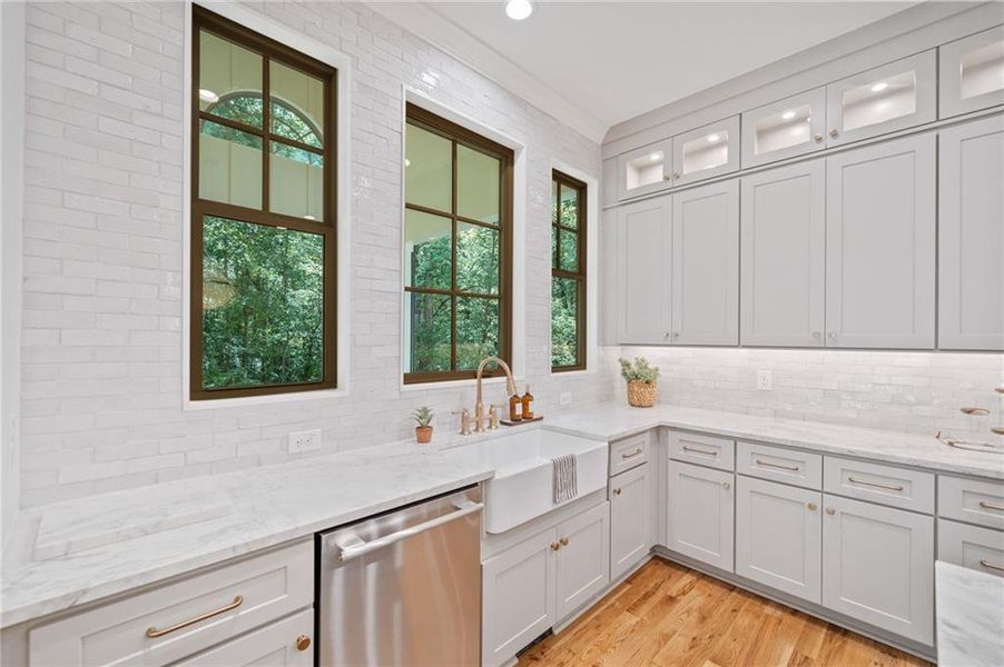 Furnished interior view inside a new home in , Holly Springs (Image 33). Furnished interior view inside a new home in , Holly Springs (Image 33).