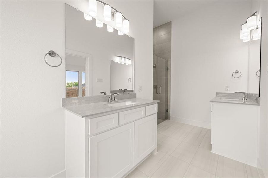 Furnished interior view inside a new home in Westside Preserve, Midlothian (Image 13).