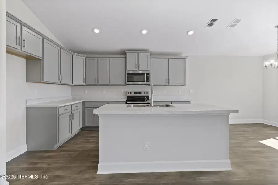 Furnished interior view inside a new home in , Jacksonville (Image 7).