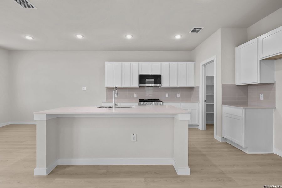 Furnished interior view inside a new home in Applewhite Meadows, San Antonio (Image 9).