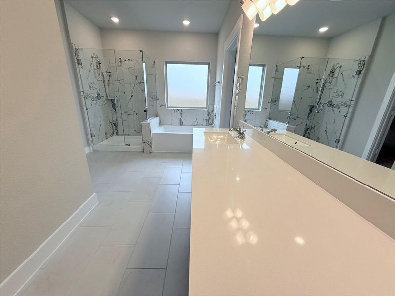 double sink vanity in primary double sink vanity in primary