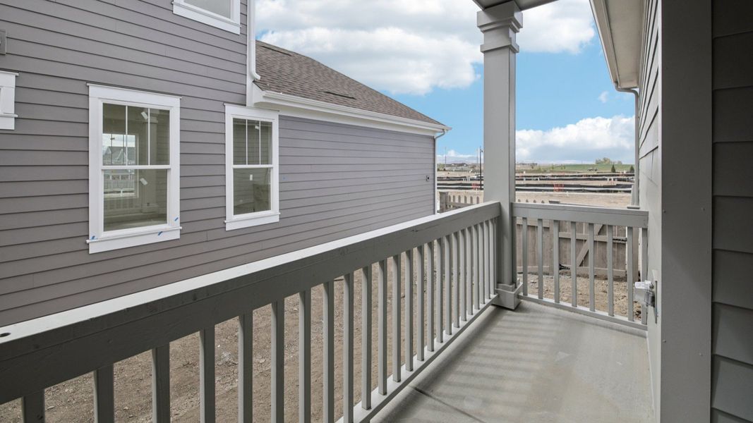 Exterior details and patio area of a home in Westerly, Erie (Image 23).