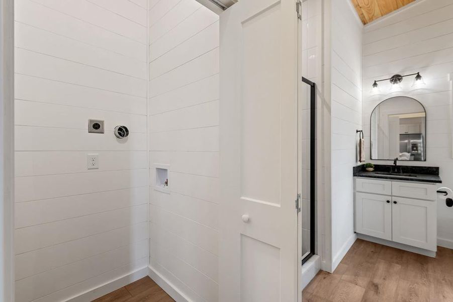 Furnished interior view inside a new home in , Morganton (Image 43).