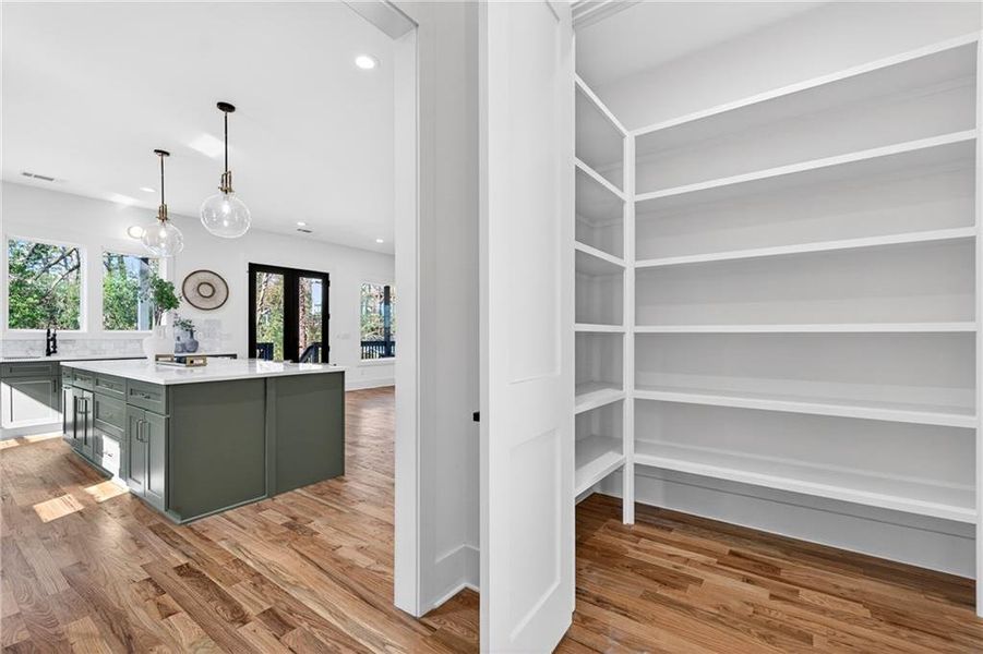 Furnished interior view inside a new home in , Atlanta (Image 39).