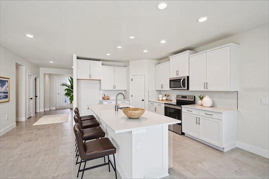 Furnished interior view inside a new home in Briarwood, Alachua (Image 11).
