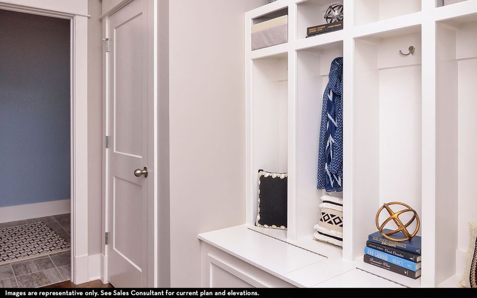 Representative furnished interior of a home built from the Dresden by CastleRock Communities in Belvoir, Fairview (Image 26).