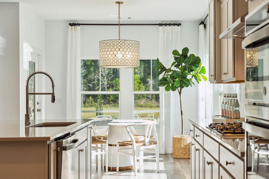Furnished interior view inside a new home in Horizons at Summers Corner | 55+, Summerville (Image 9).