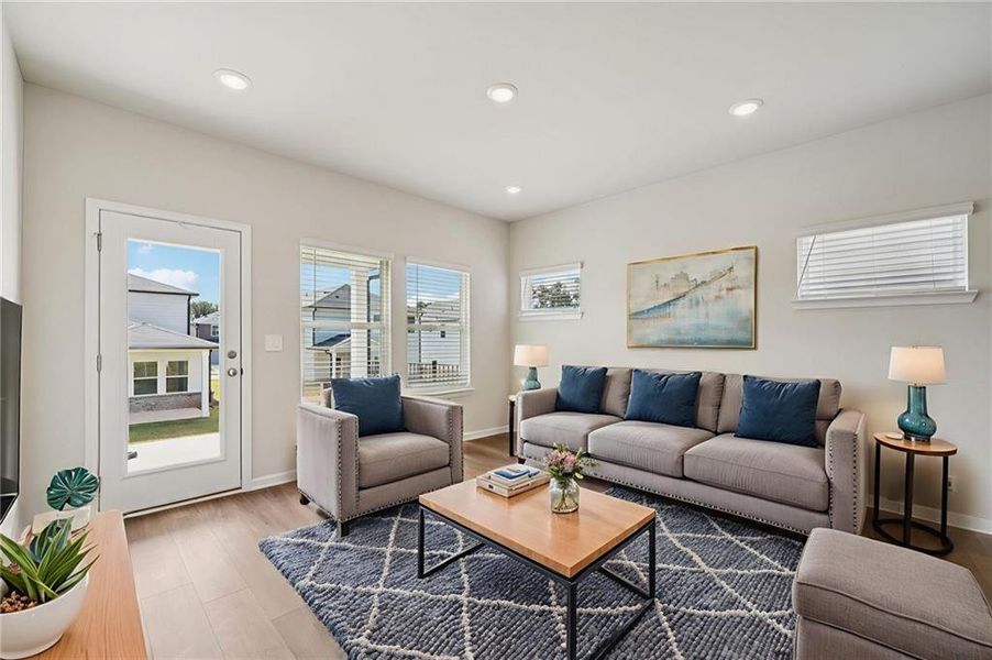 Furnished interior view inside a new home in Martin Springs - Reserve Series, Lawrenceville (Image 10).