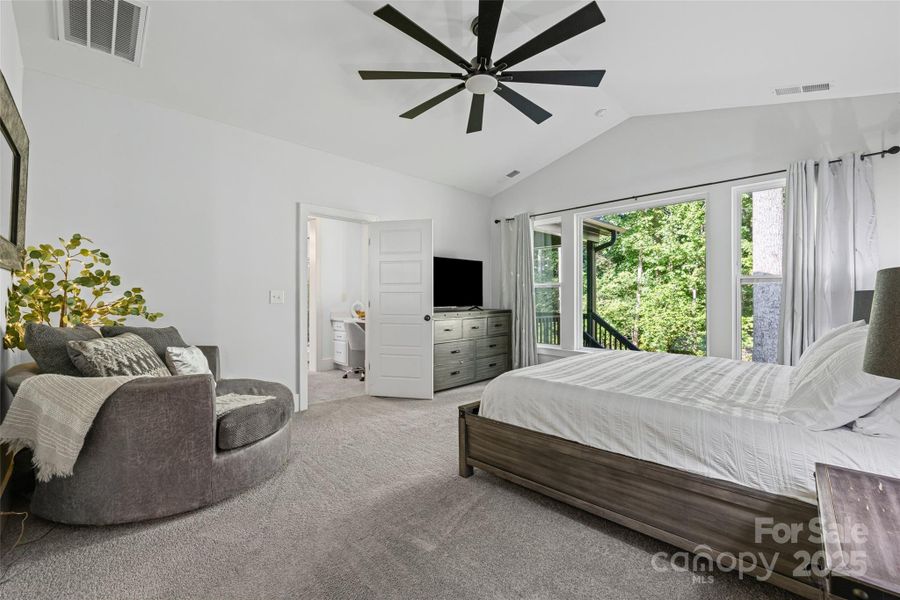 Furnished interior view inside a new home in , Clover (Image 2).