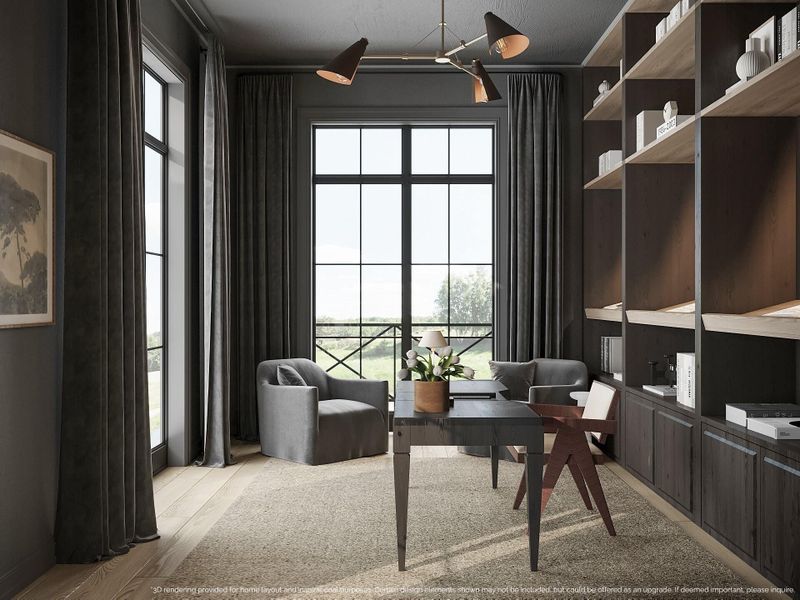 Furnished interior view inside a new home in , Charleston (Image 19).