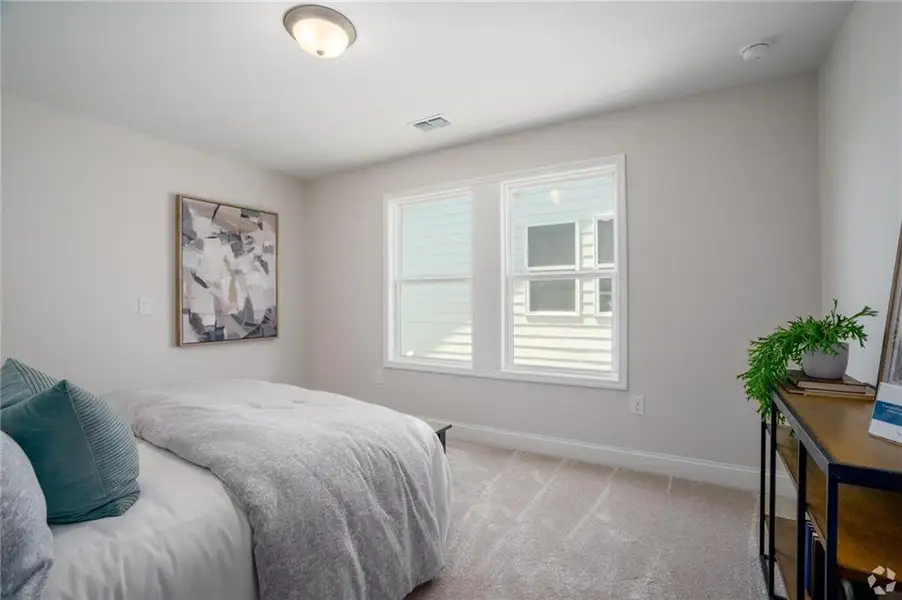 Furnished interior view inside a new home in , Cartersville (Image 11).