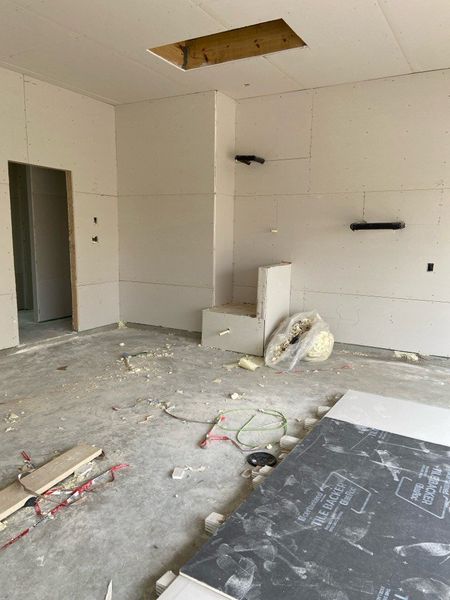 In-progress construction of a new home in Hillview Addition, Decatur, TX (Image 4).