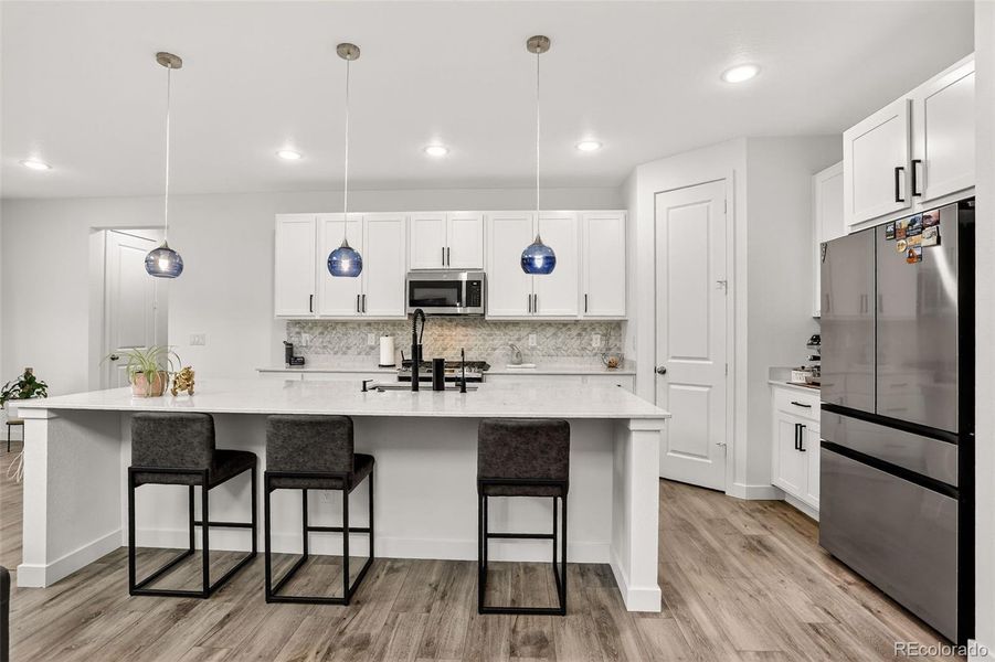 Furnished interior view inside a new home in , Parker (Image 28).