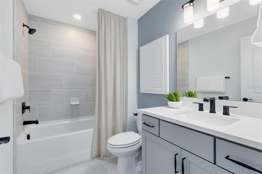 Furnished interior view inside a new home in EverBe, Orlando (Image 4). Furnished interior view inside a new home in EverBe, Orlando (Image 4).