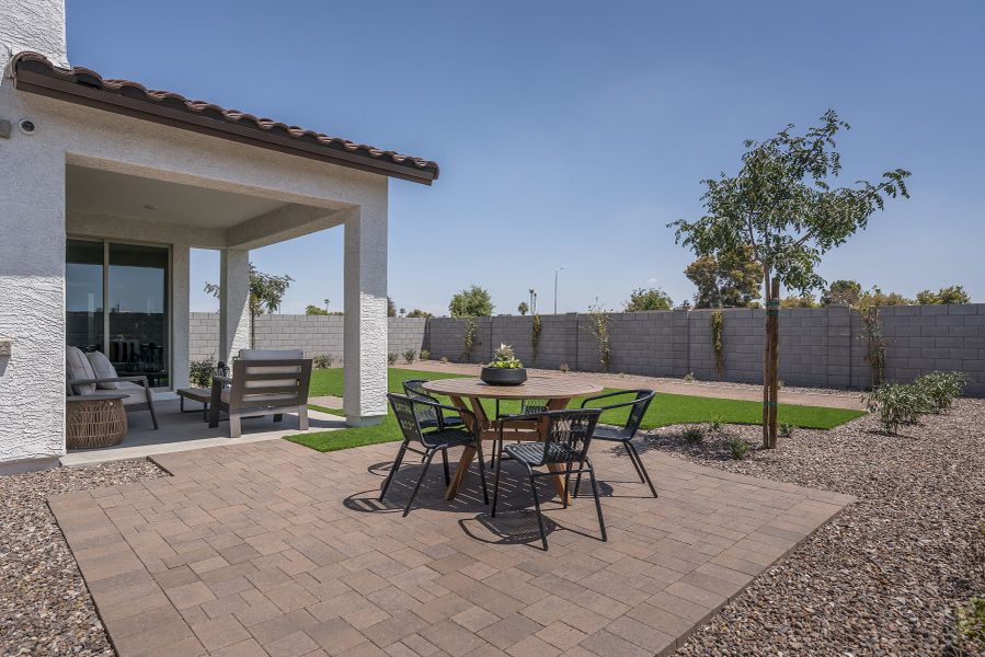 Backyard | Marlowe | New Homes in Glendale, AZ | Landsea Homes