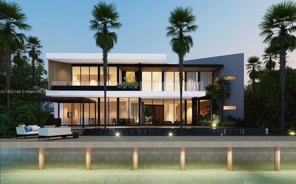 Front exterior of a new home in , North Miami Beach, FL, highlighting curb appeal (Image 4).