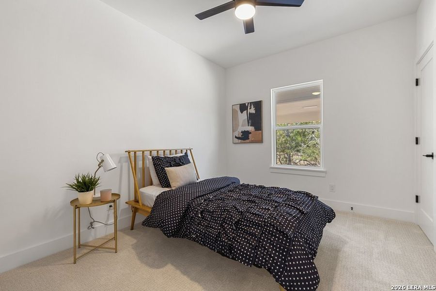 Furnished interior view inside a new home in , Blanco (Image 3).