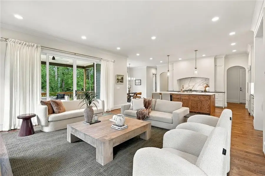 Furnished interior view inside a new home in , Smyrna (Image 15).