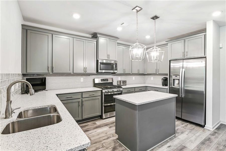 Furnished interior view inside a new home in , Auburn (Image 57).