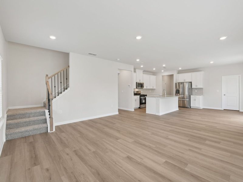 Spacious, unfurnished interior of a new home in Preserve at Mountain Creek, Pendergrass (Image 14).