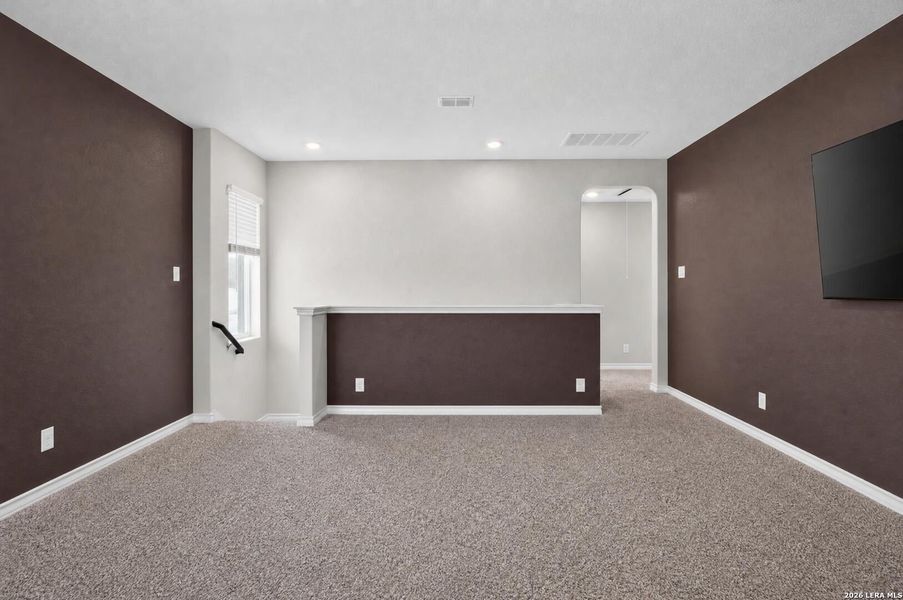 Spacious, unfurnished interior of a new home in Riverstone at Westpointe, San Antonio (Image 26).