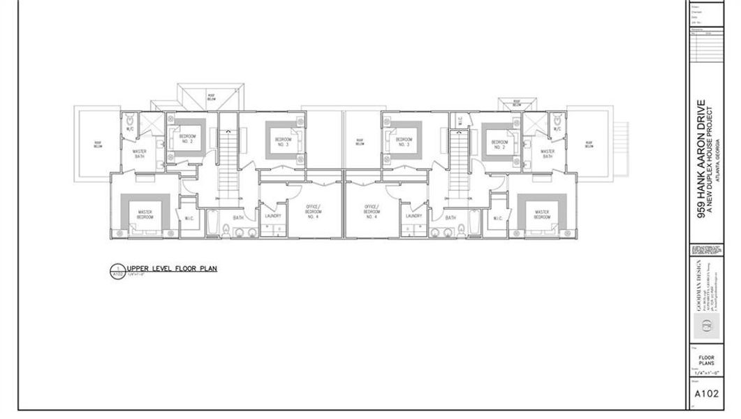 2D floor plan layout of this home in , Atlanta, GA (Image 3).