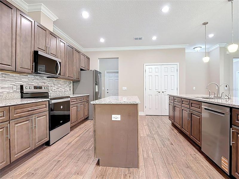 Furnished interior view inside a new home in , Orlando (Image 14). Furnished interior view inside a new home in , Orlando (Image 14).