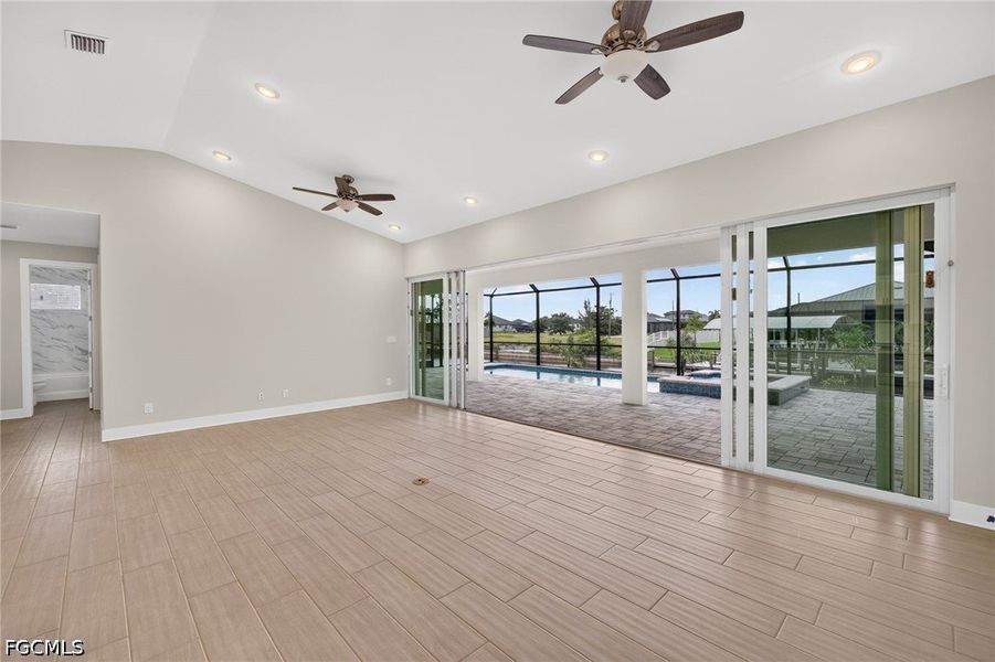 Spacious, unfurnished interior of a new home in Cape Coral, Cape Coral (Image 16). Spacious, unfurnished interior of a new home in Cape Coral, Cape Coral (Image 16).