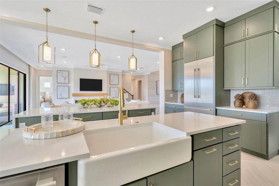 Furnished interior view inside a new home in Biscayne Landing at Seaire, Parrish (Image 4).