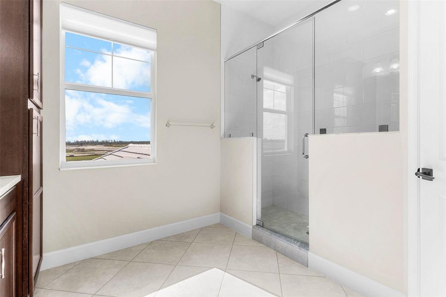 Primary Ensuite Walk In Shower