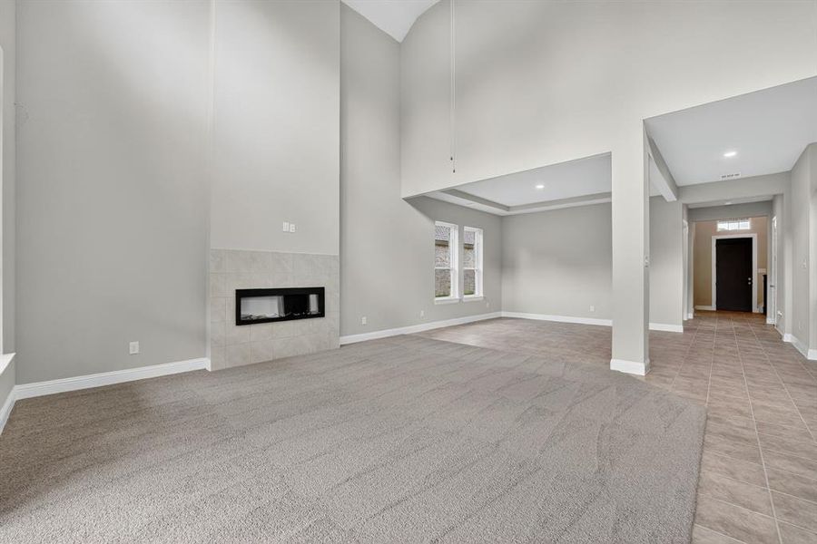 Spacious, unfurnished interior of a new home in Legacy Estates, Mansfield (Image 16). Spacious, unfurnished interior of a new home in Legacy Estates, Mansfield (Image 16).