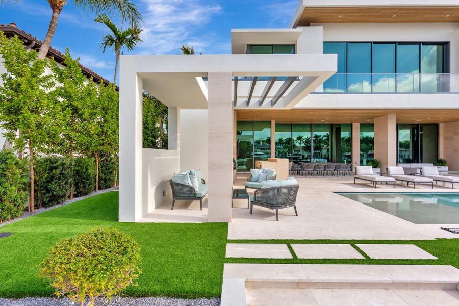 Front exterior of a new home in , Fort Lauderdale, FL, highlighting curb appeal (Image 1).