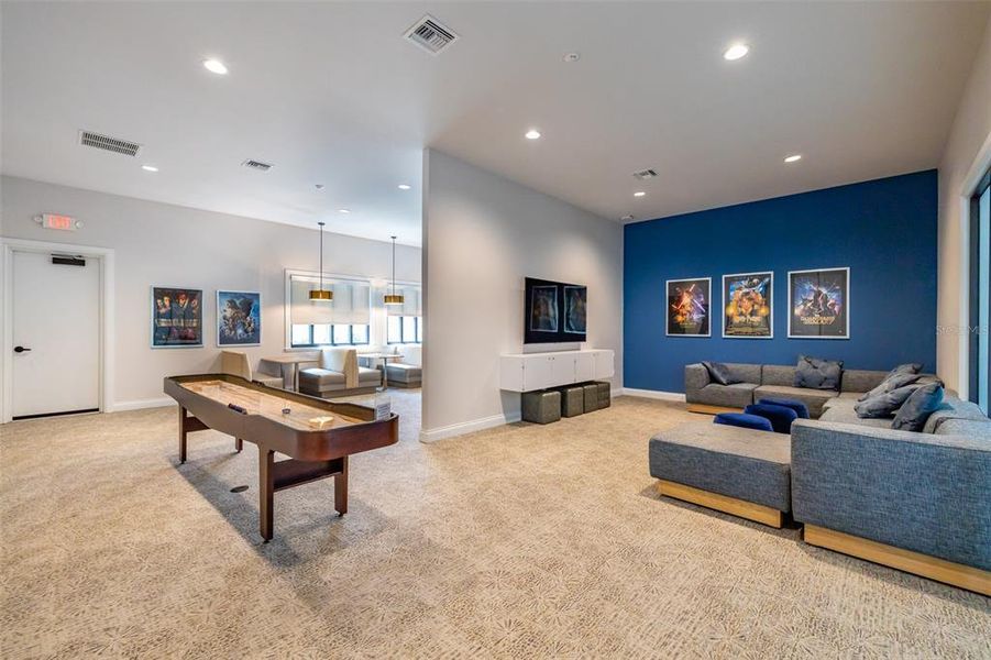 Furnished interior view inside a new home in Waterset Garden Series, Apollo Beach (Image 50).