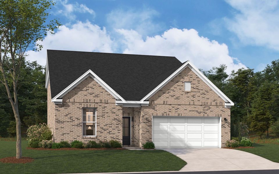 Representative exterior photo of a completed home built from the The Jefferson by Stanley Martin Homes in Green Tree Place, Anderson, SC (Image 43).