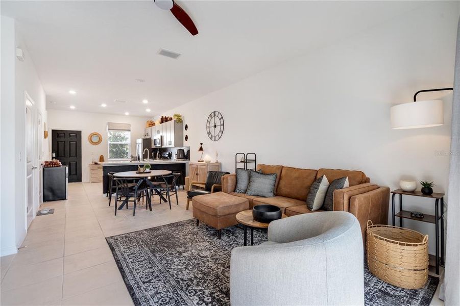 Furnished interior view inside a new home in , Sarasota (Image 8).