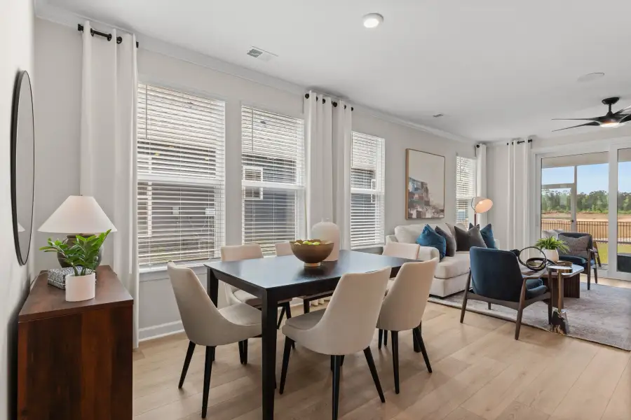Furnished interior view inside a new home in Terrapin, Leland (Image 7).