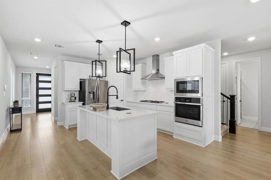 Furnished interior view inside a new home in Harvest, Argyle (Image 10).