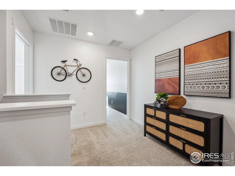 Furnished interior view inside a new home in Vantage, Berthoud (Image 14).