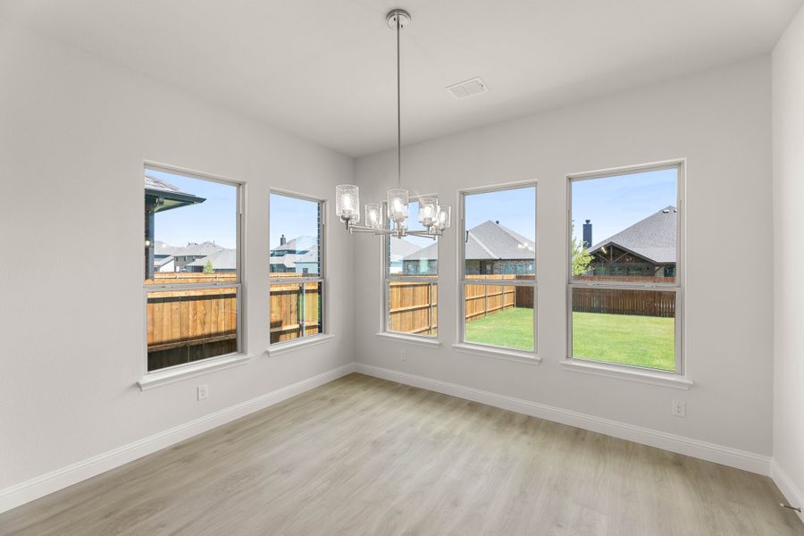 Spacious, unfurnished interior of a new home in Timberbrook, Justin (Image 26).
