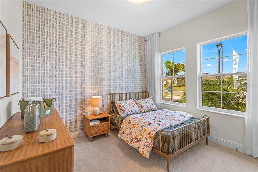 Furnished interior view inside a new home in North River Ranch -  Longmeadow, Parrish (Image 12).