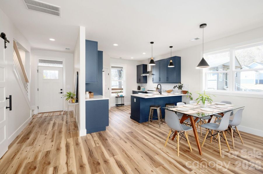 LPV flooring throughout